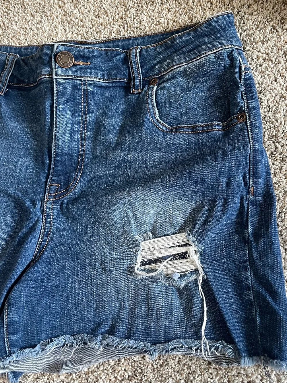 Maurices- Distressed Denim Women's Shorts